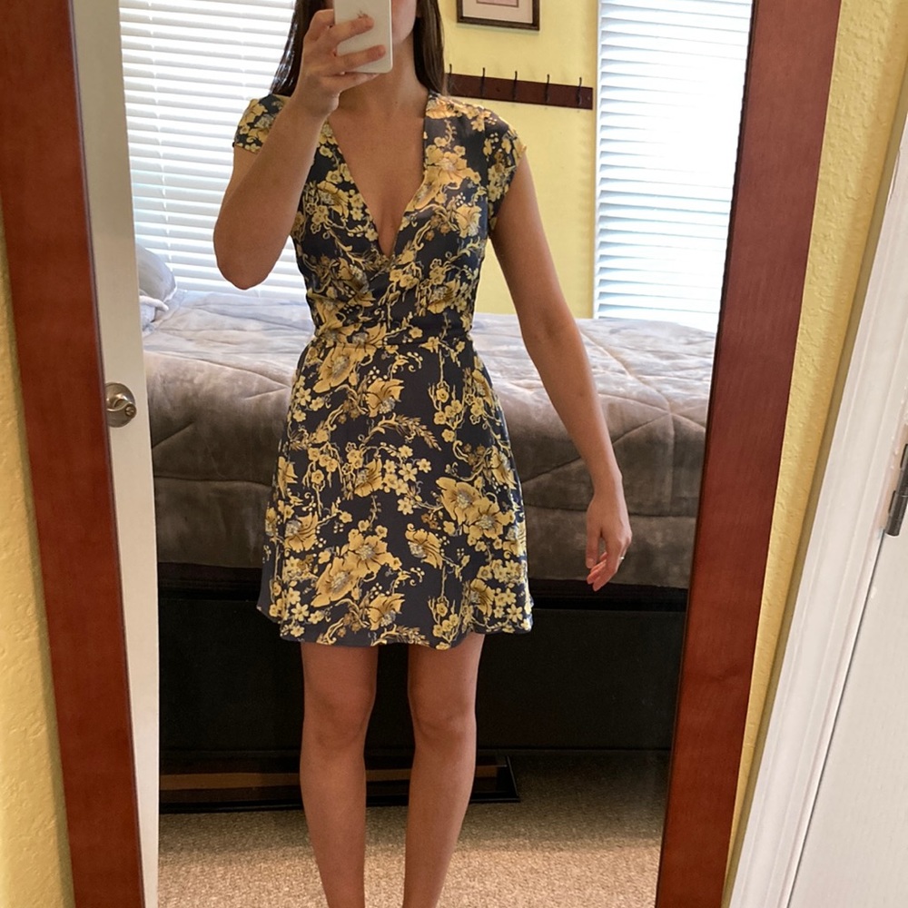 OBEY sustainable wrap dress